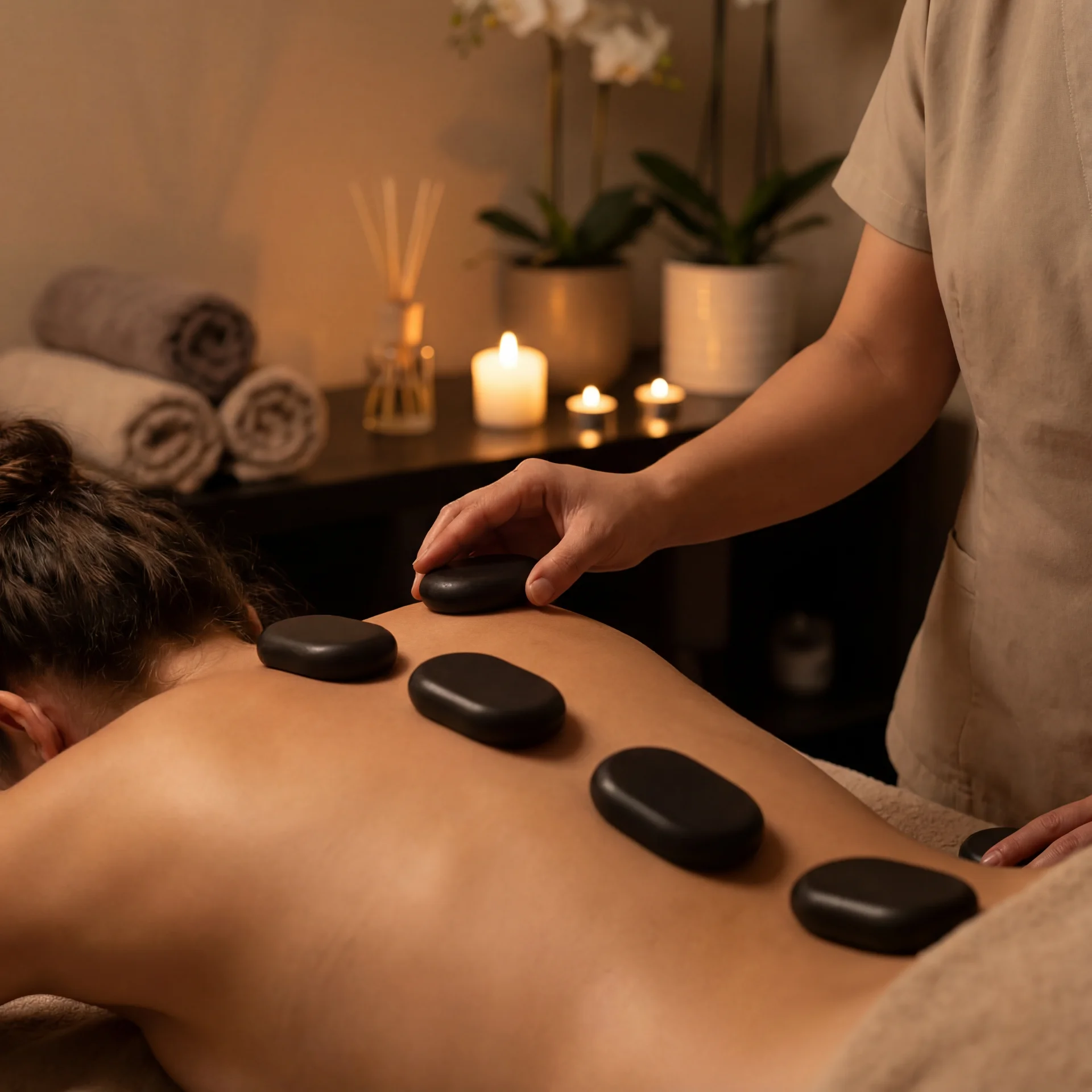 Relaxing massage therapy
